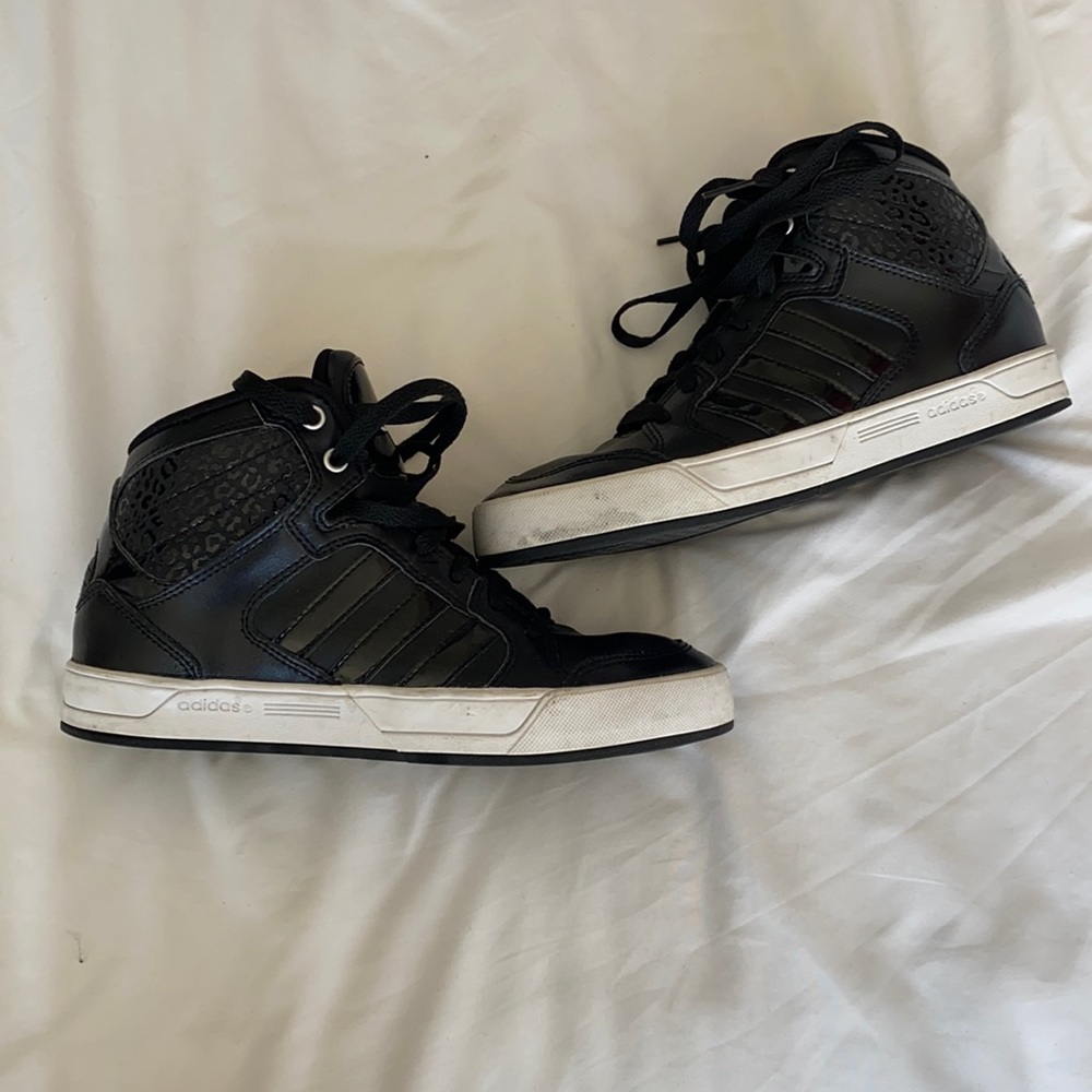 Adidas High Tops, Womens Size 6